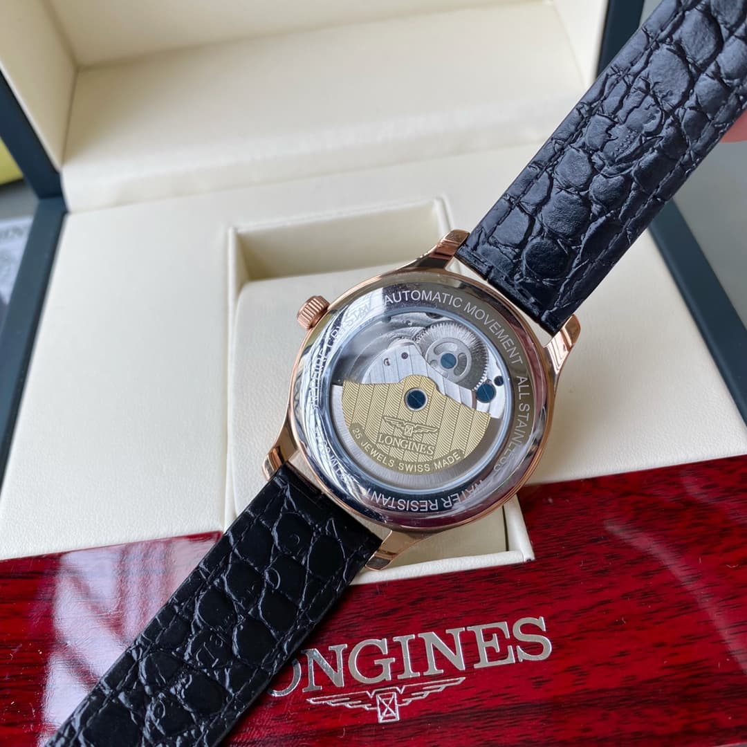 Longines White Watch