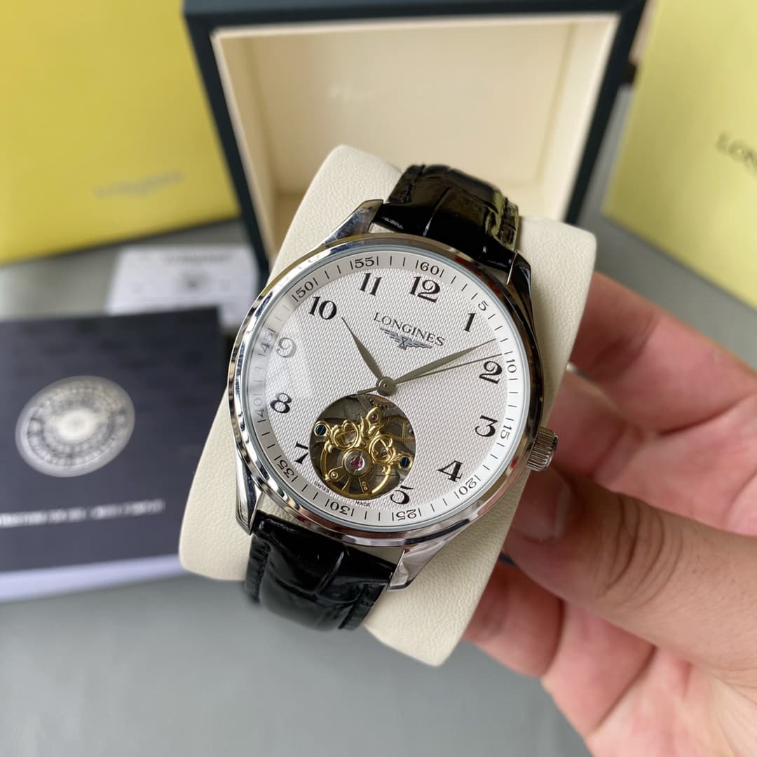 Longines White Watch