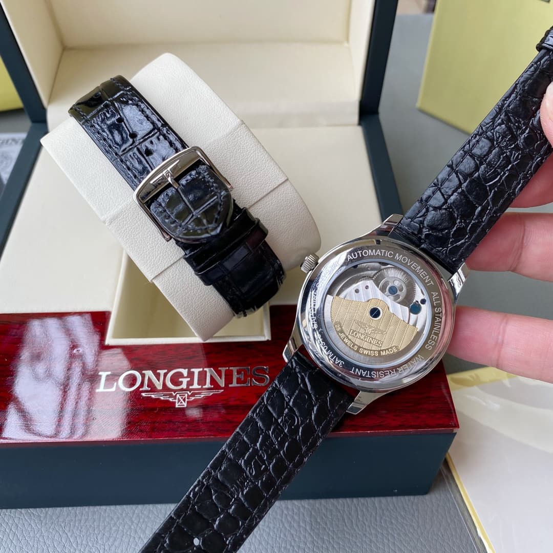 Longines White Watch