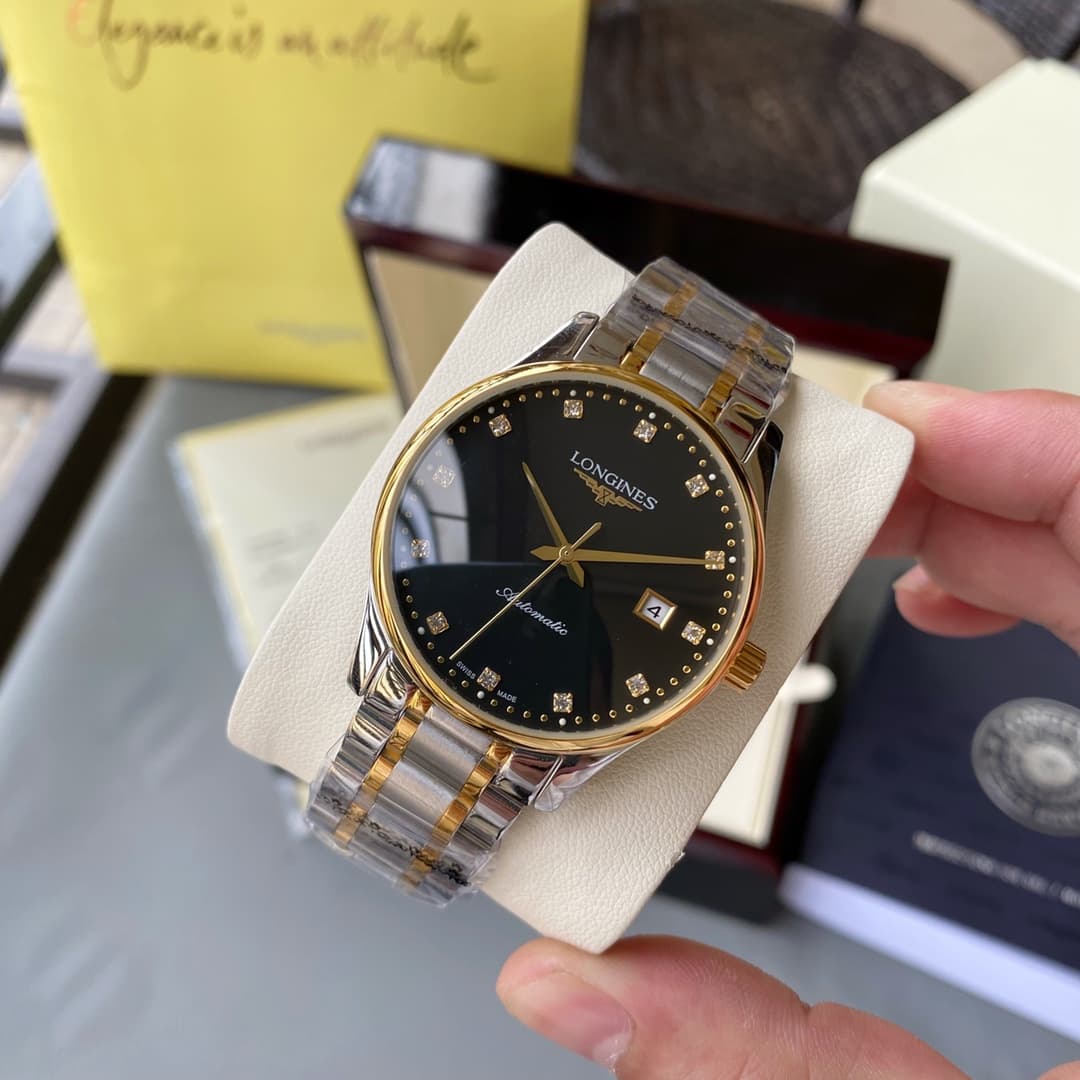 Longines White Watch