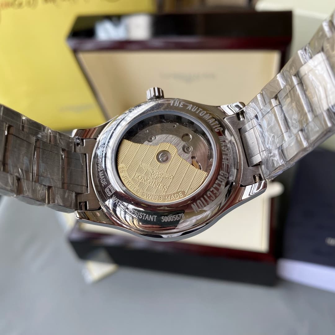 Longines White Watch