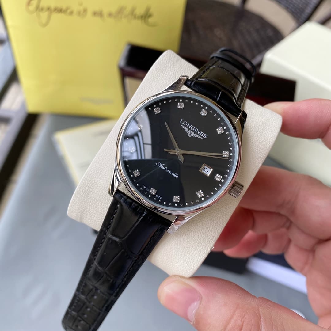 Longines White Watch