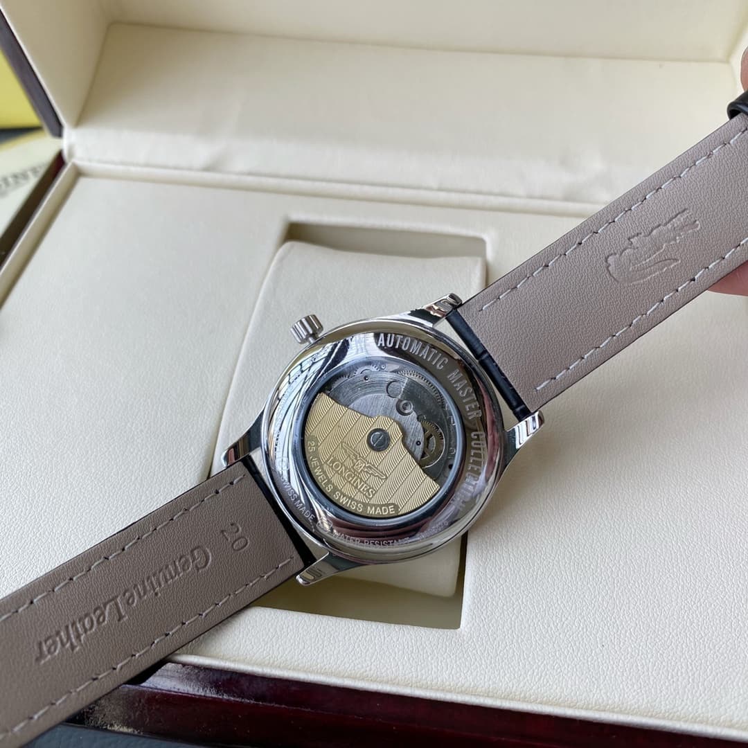 Longines White Watch