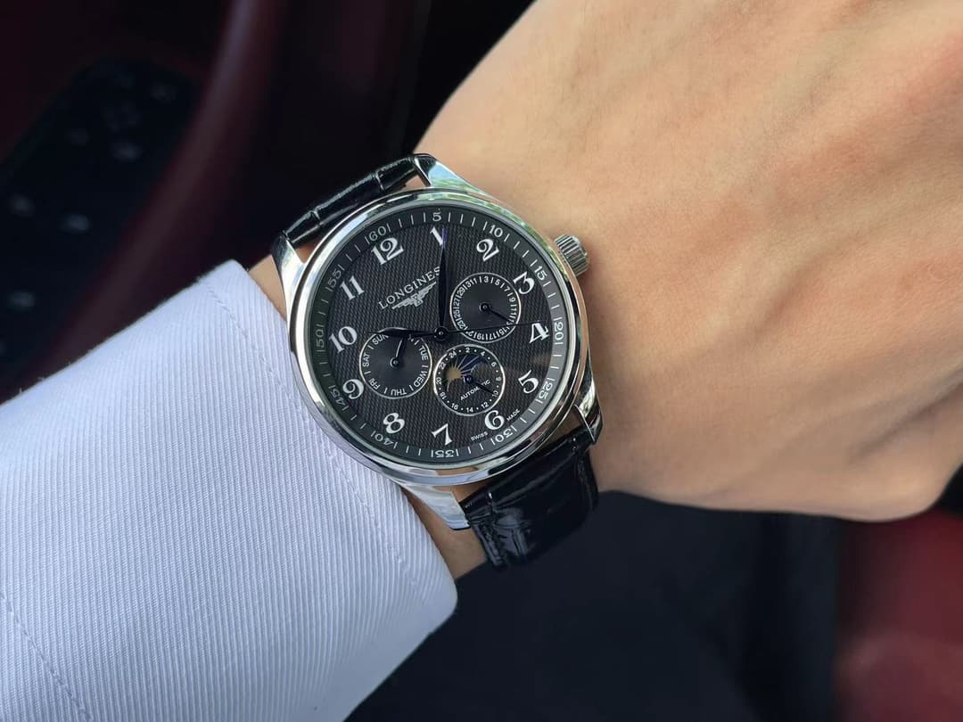 Longines White Watch