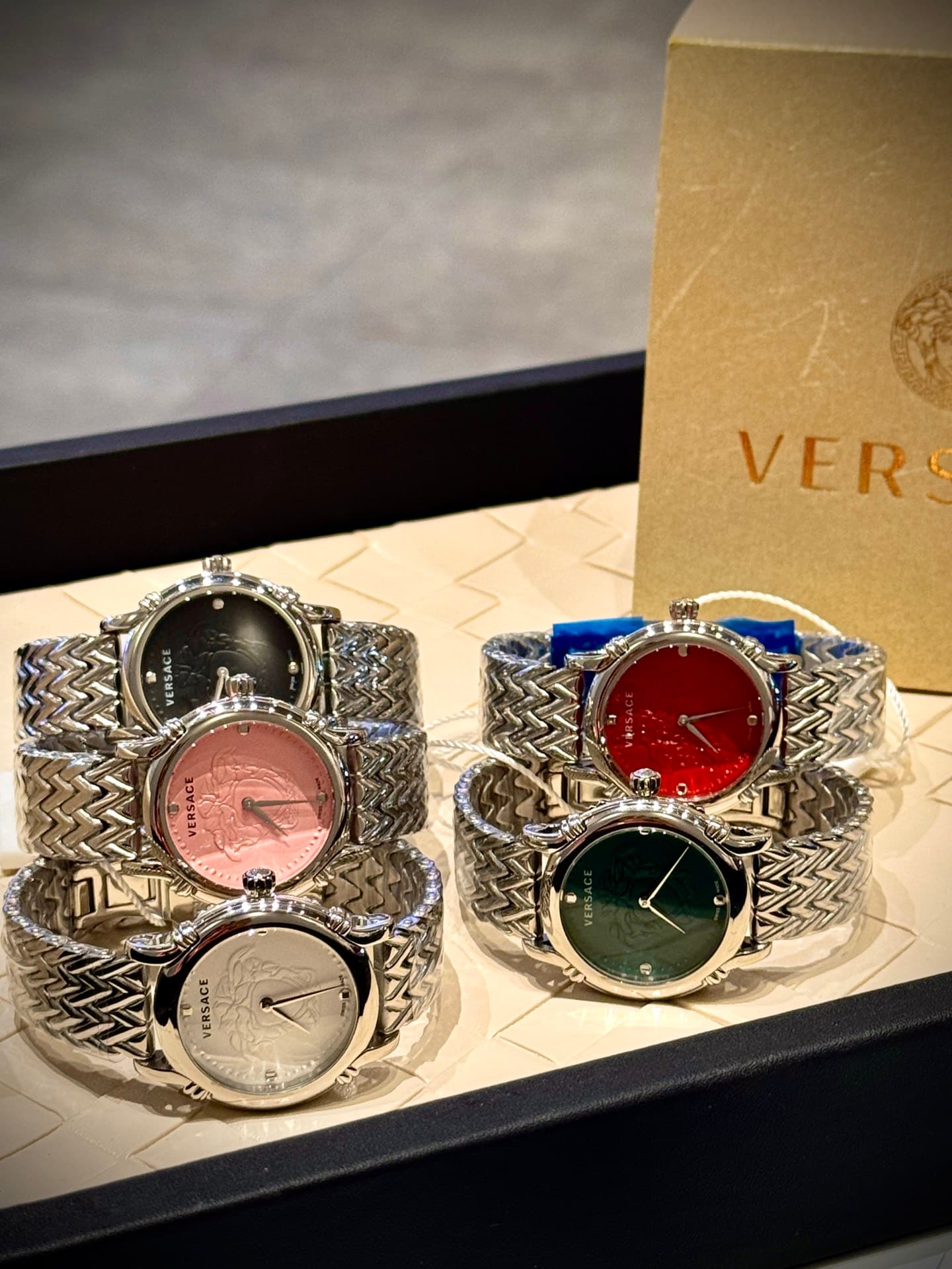 Versace White Watch