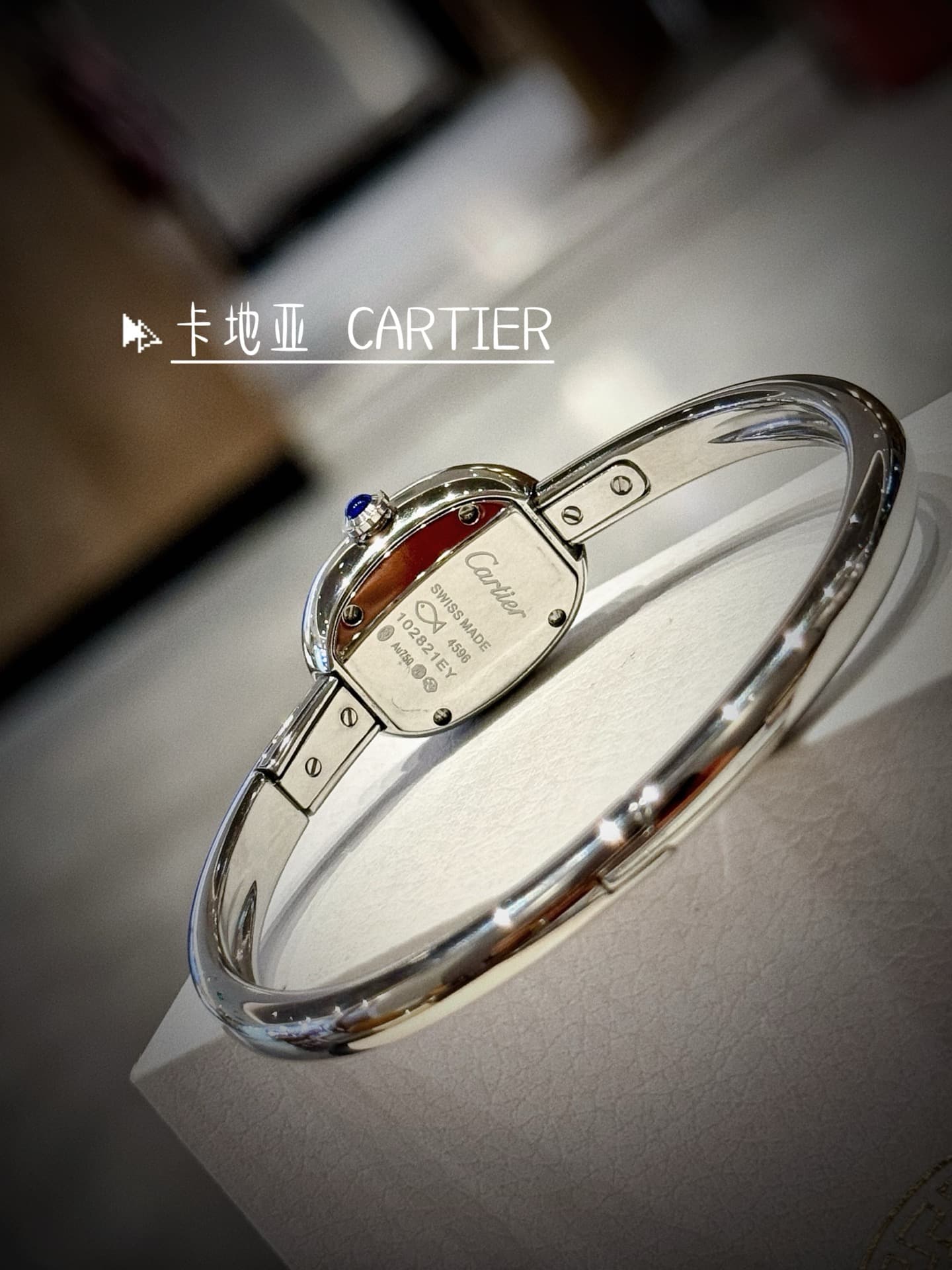 Cartier Blue Small Bag