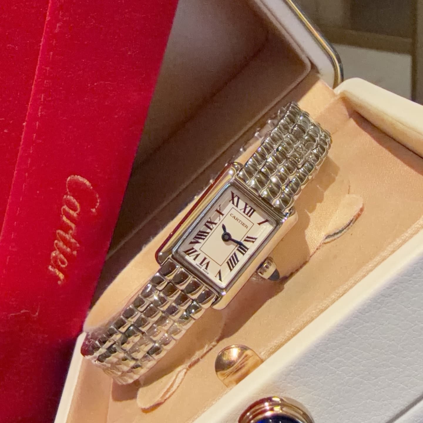 Cartier Blue Watch