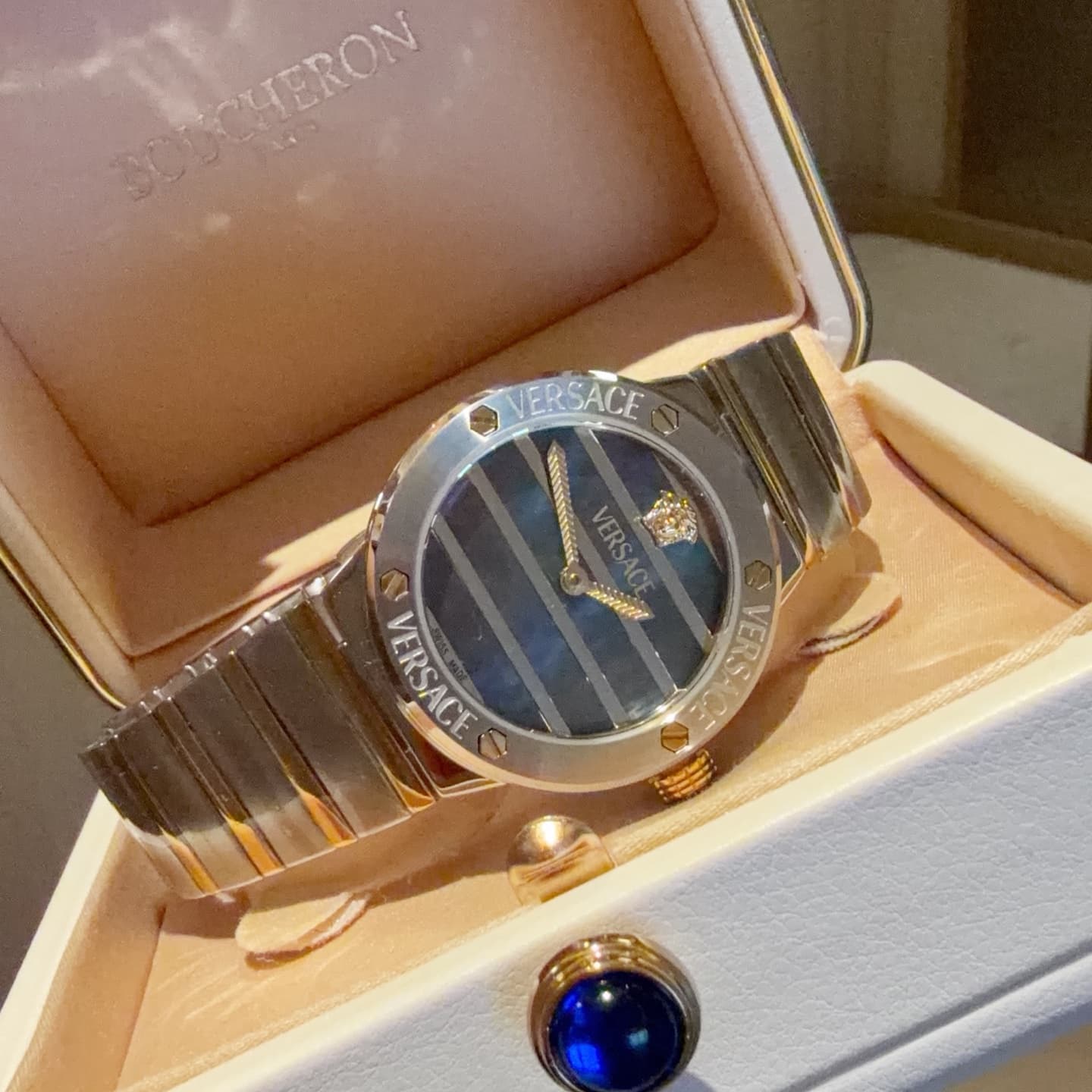 Versace White Watch