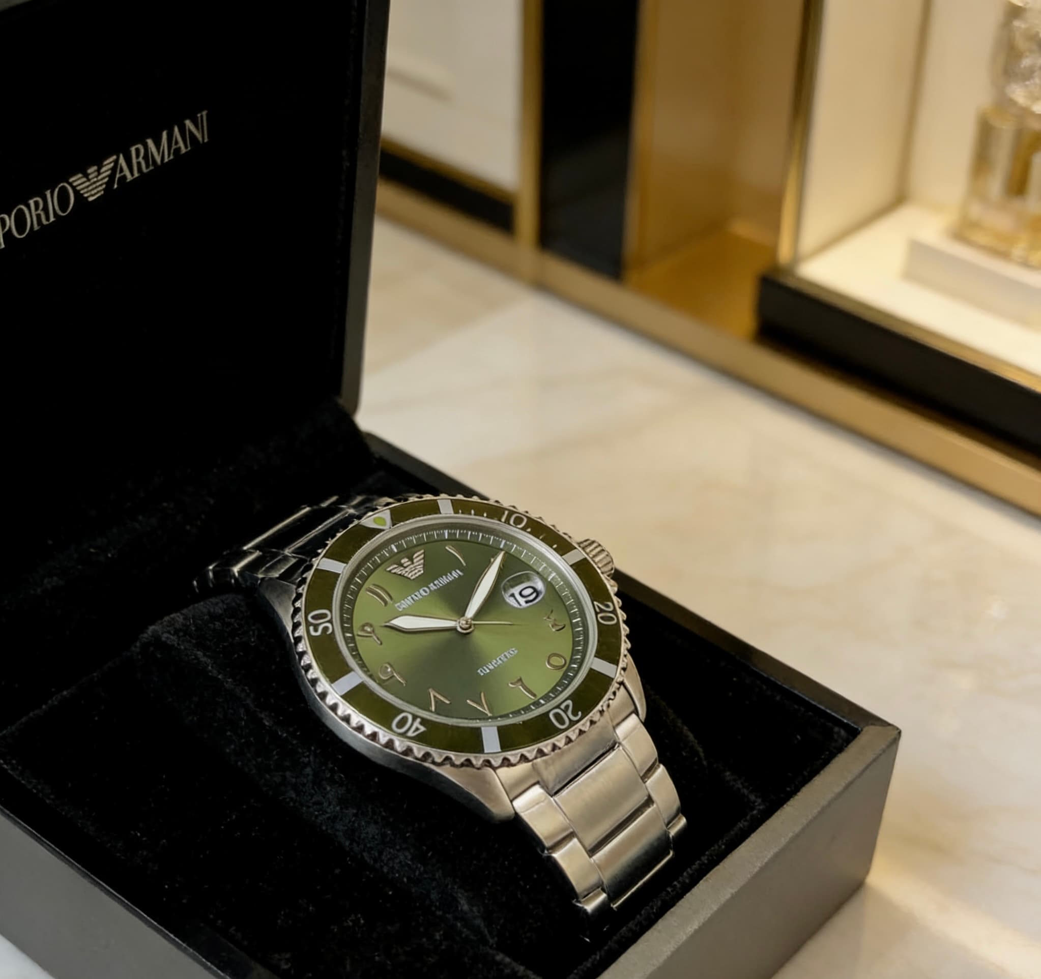 Luxury Watch Green Watch
