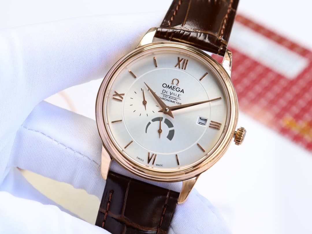 Omega Cream Watch