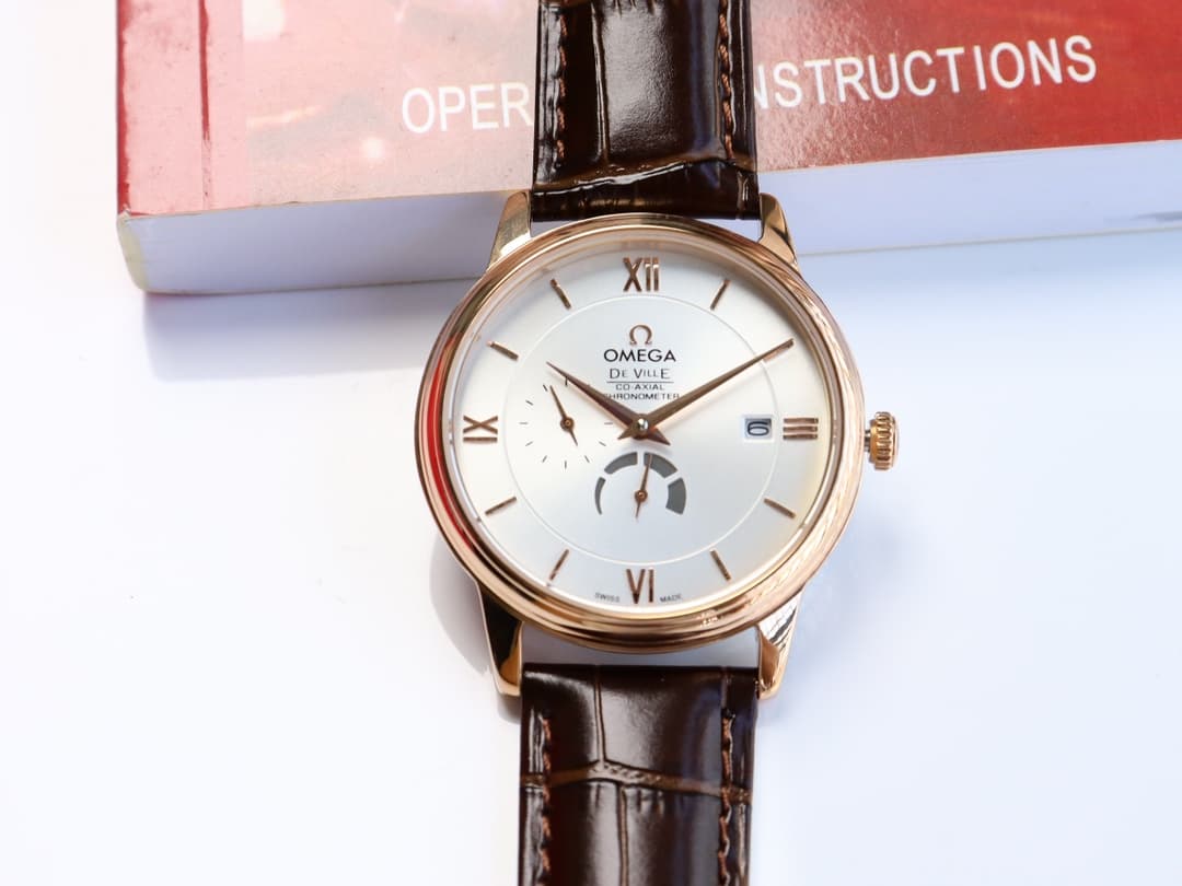 Omega Cream Watch