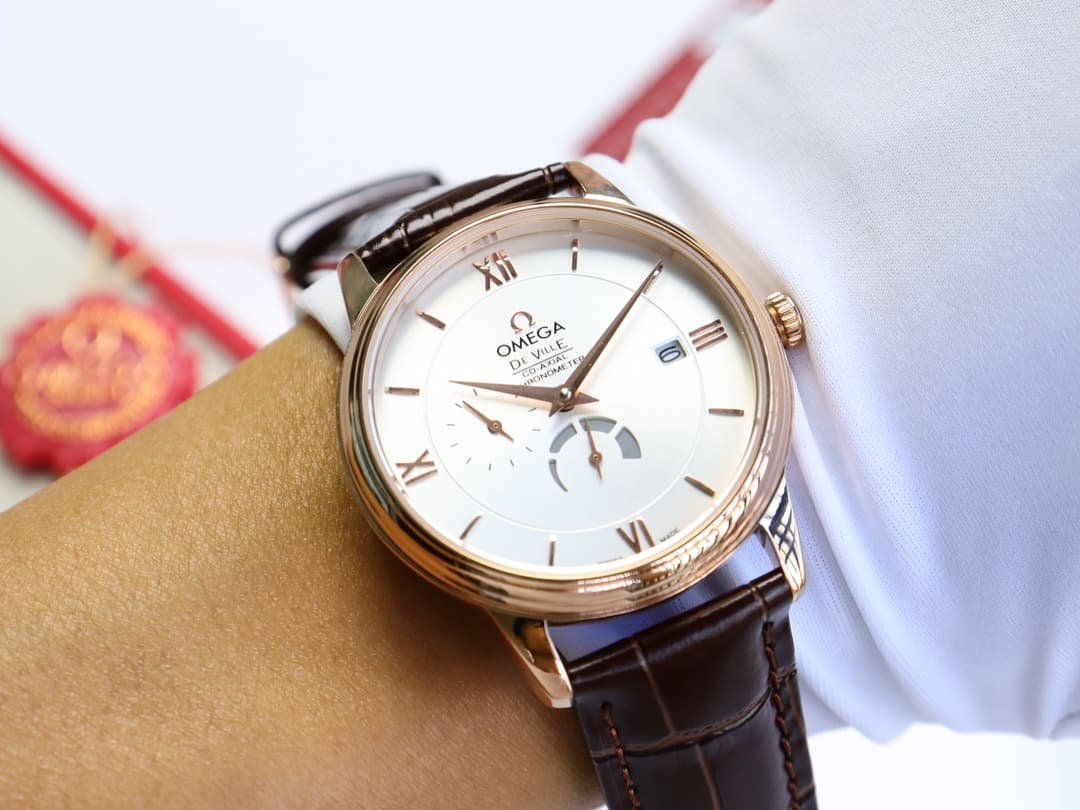 Omega Cream Watch