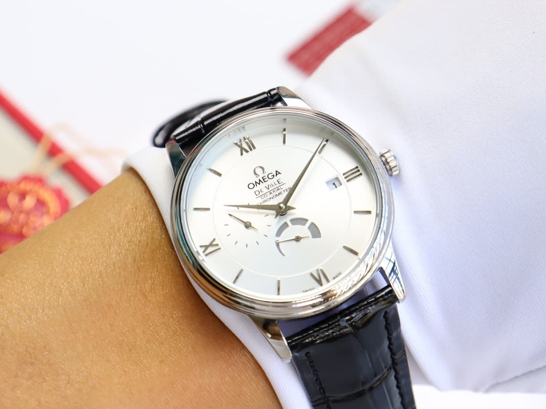 Omega Cream Watch