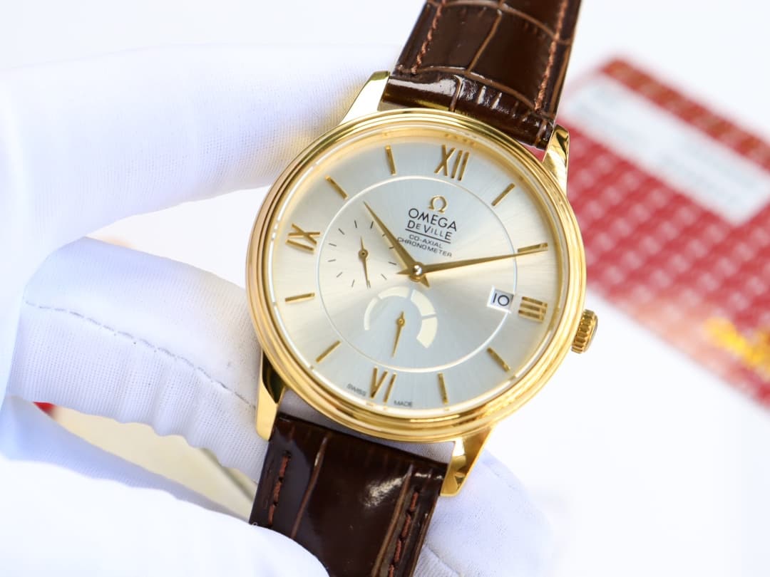 Omega Cream Watch