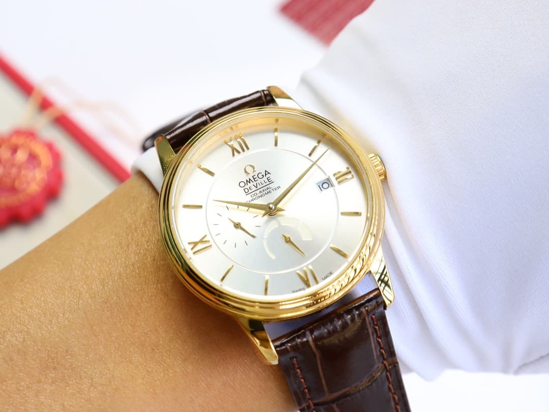 Omega Cream Watch