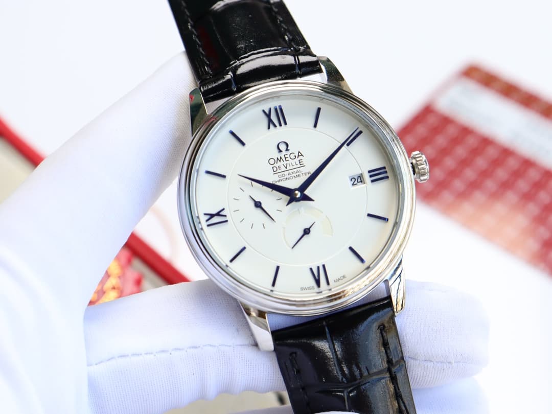 Omega Cream Watch