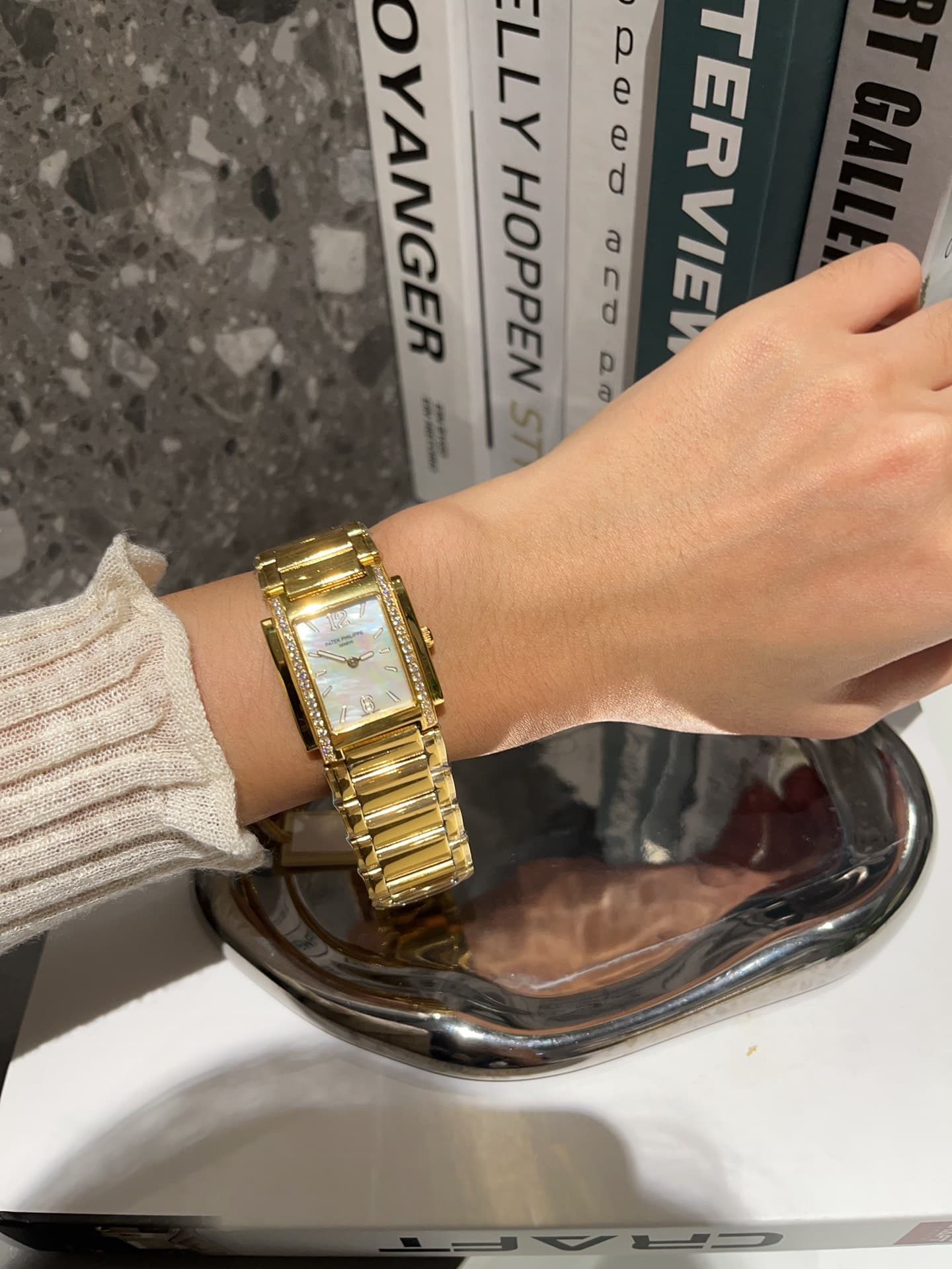 Patek Philippe White Watch