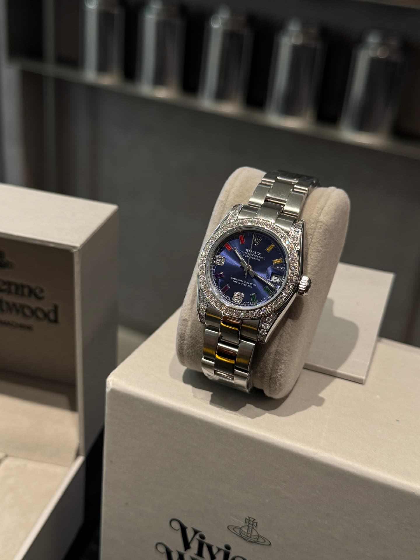 Rolex White Watch