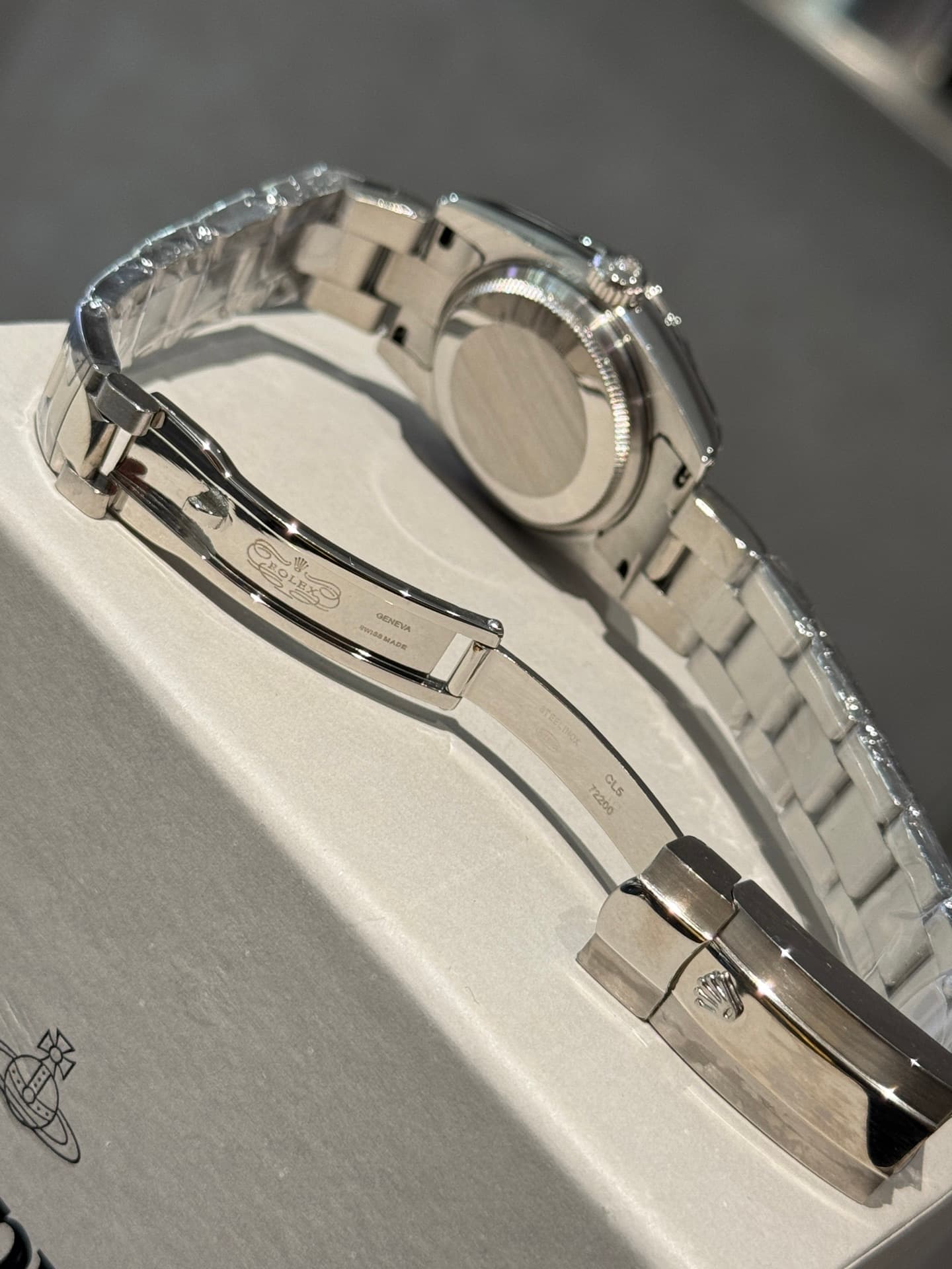 Rolex White Watch