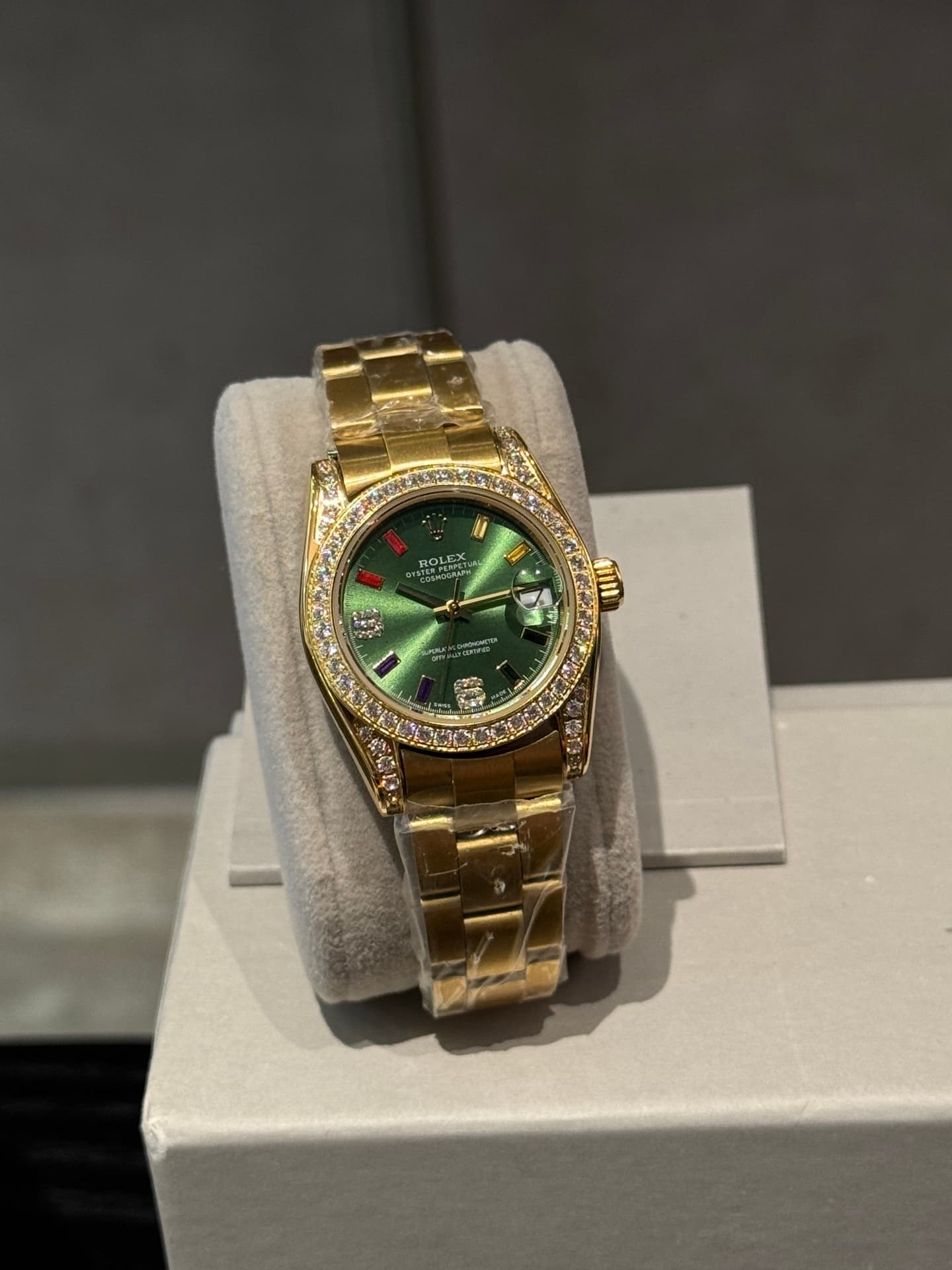 Rolex White Watch