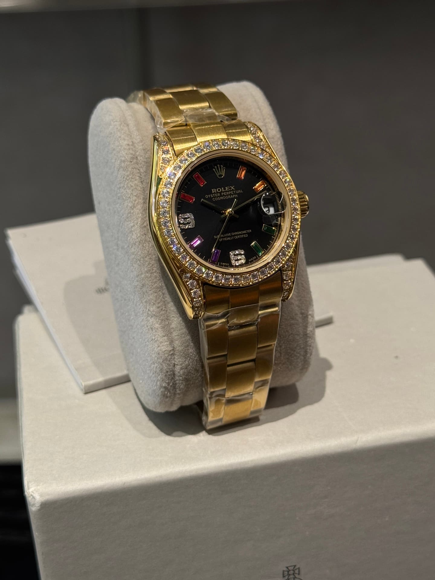 Rolex White Watch