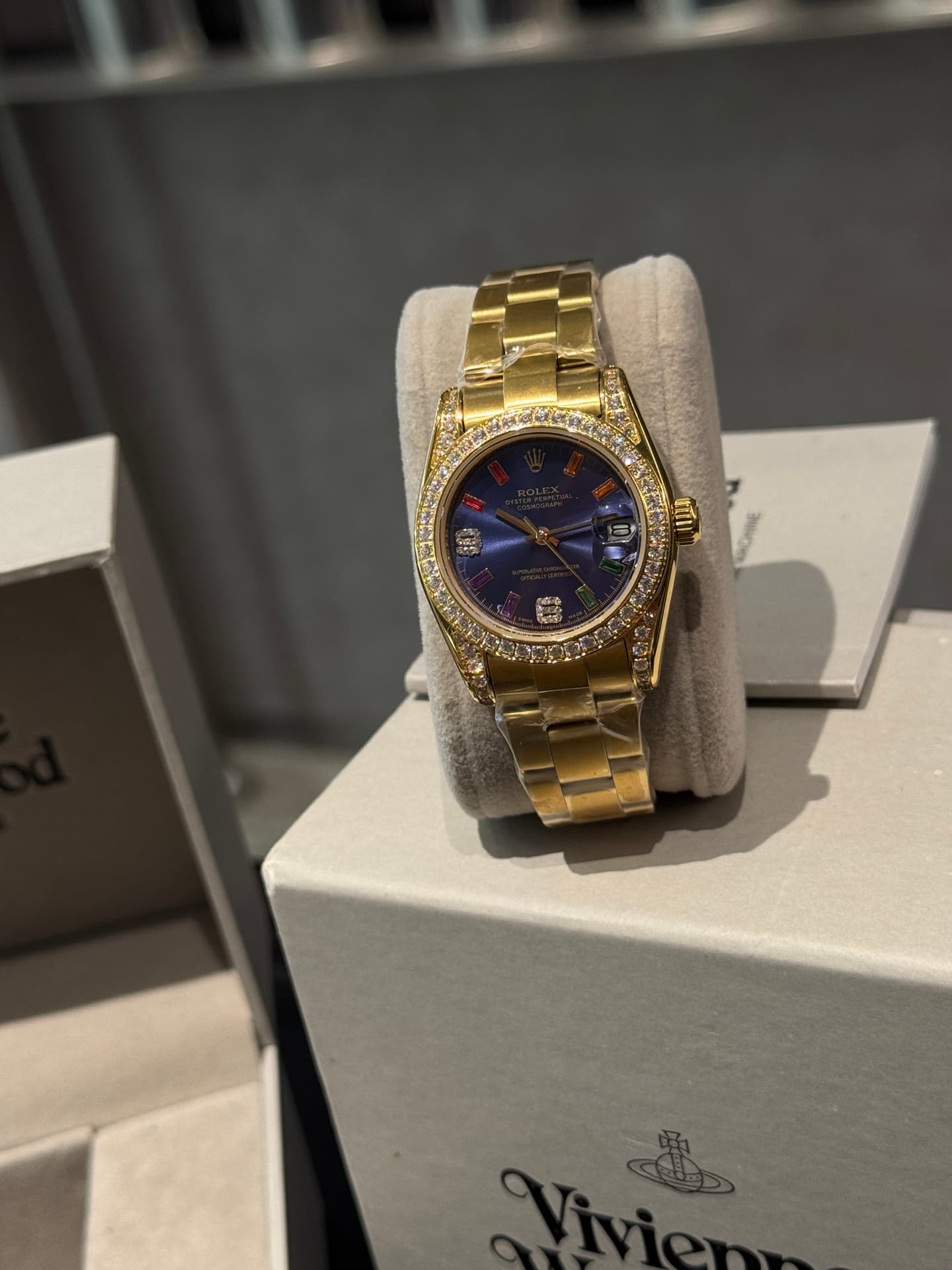 Rolex White Watch
