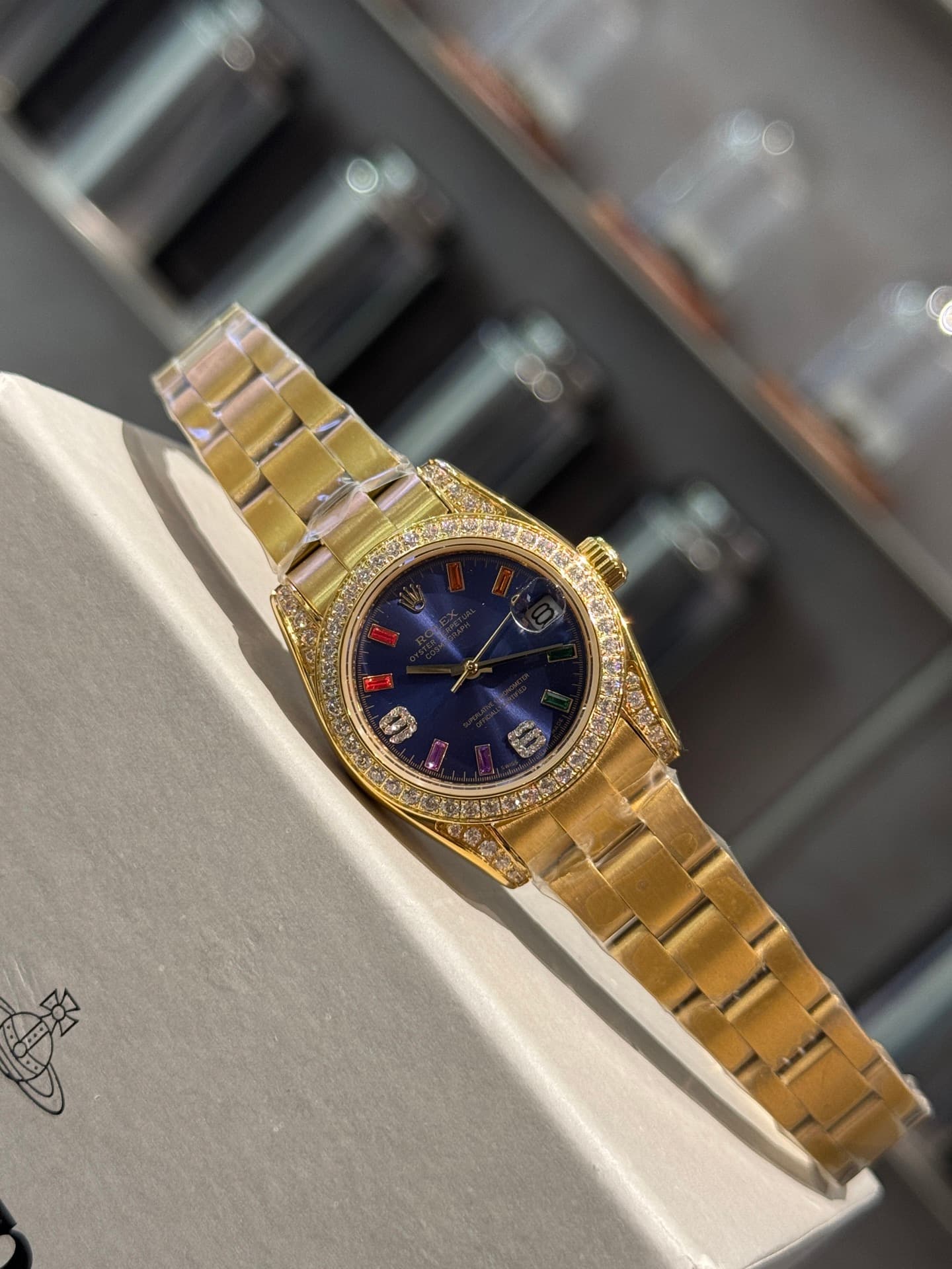 Rolex White Watch