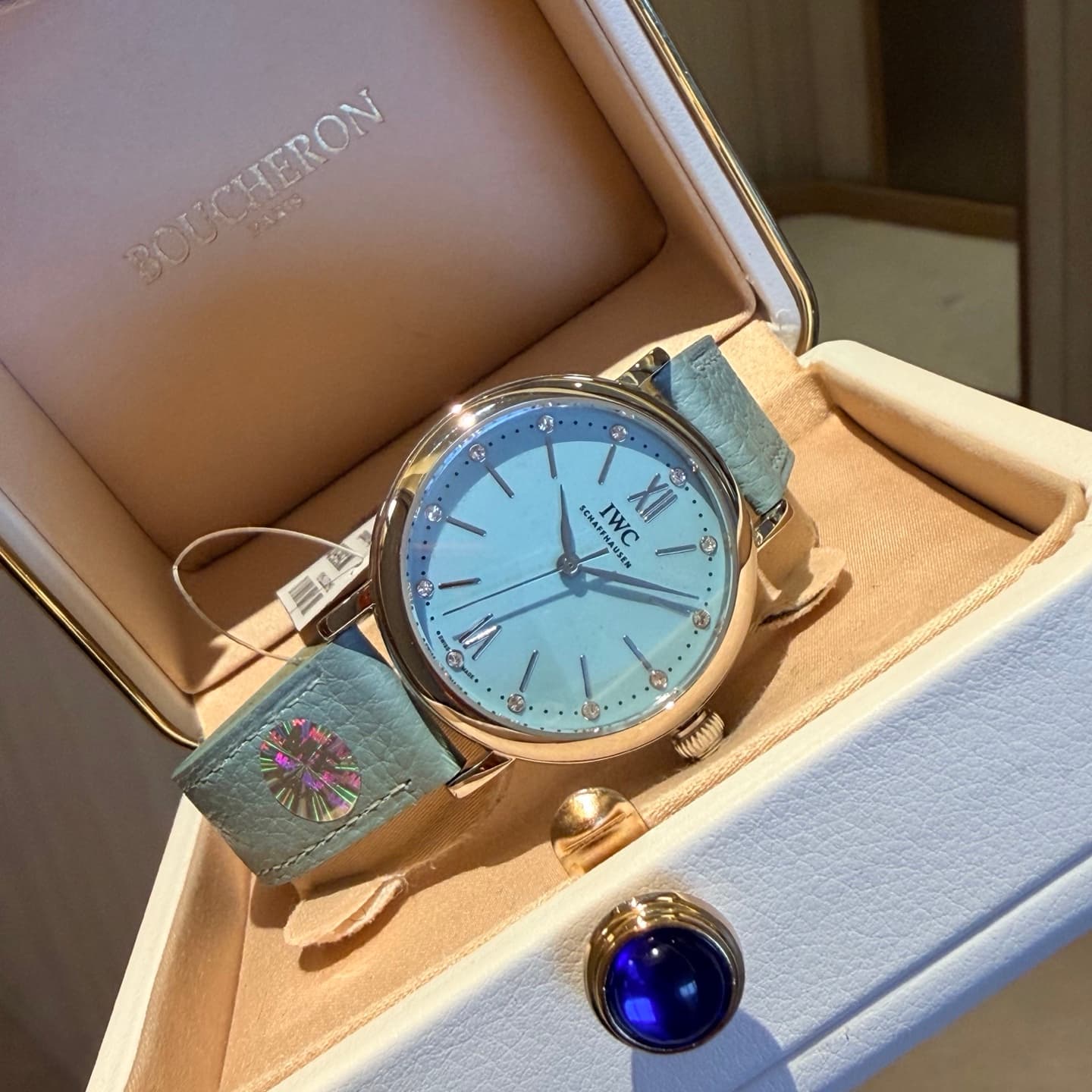 IWC White Watch