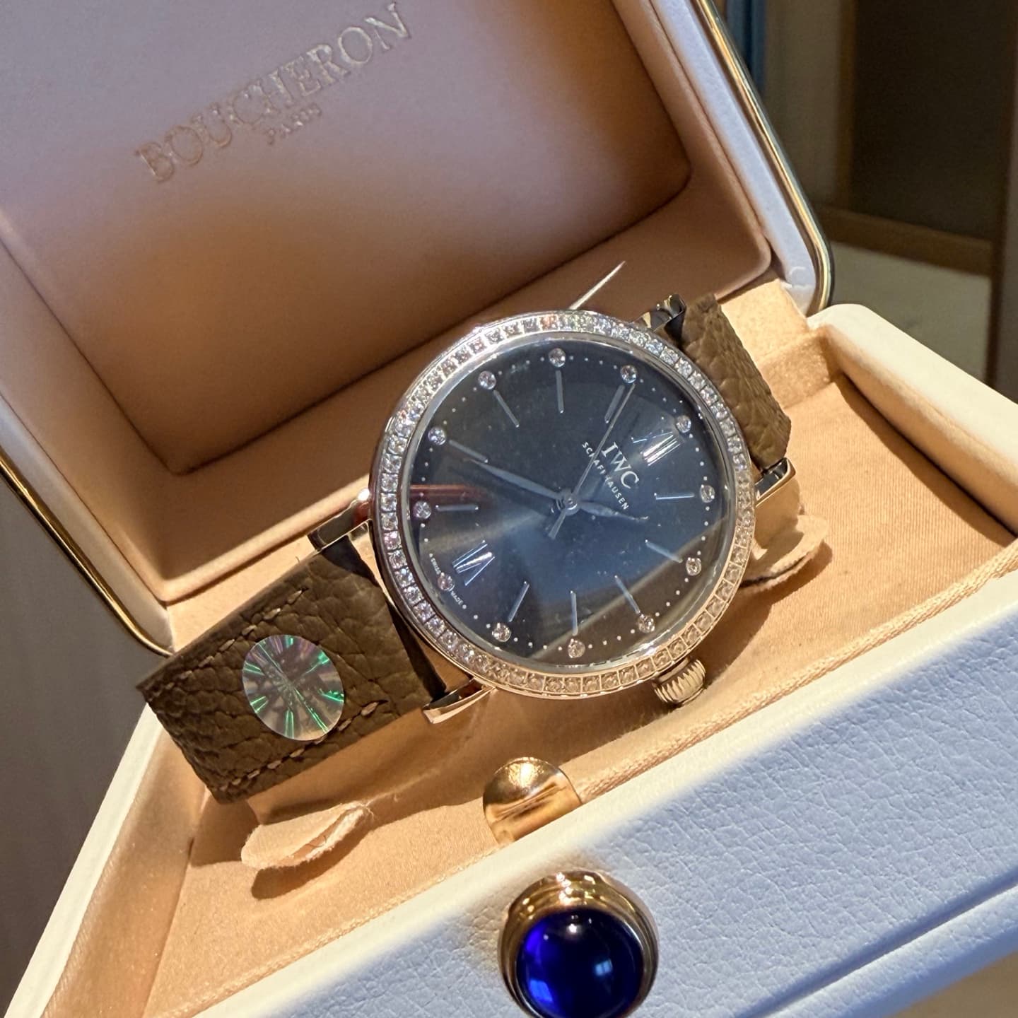 IWC White Watch