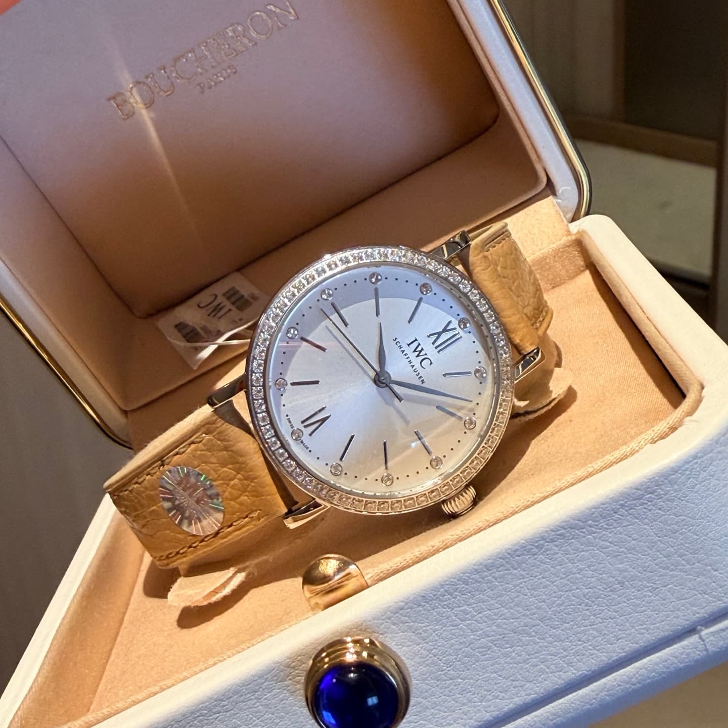 IWC White Watch