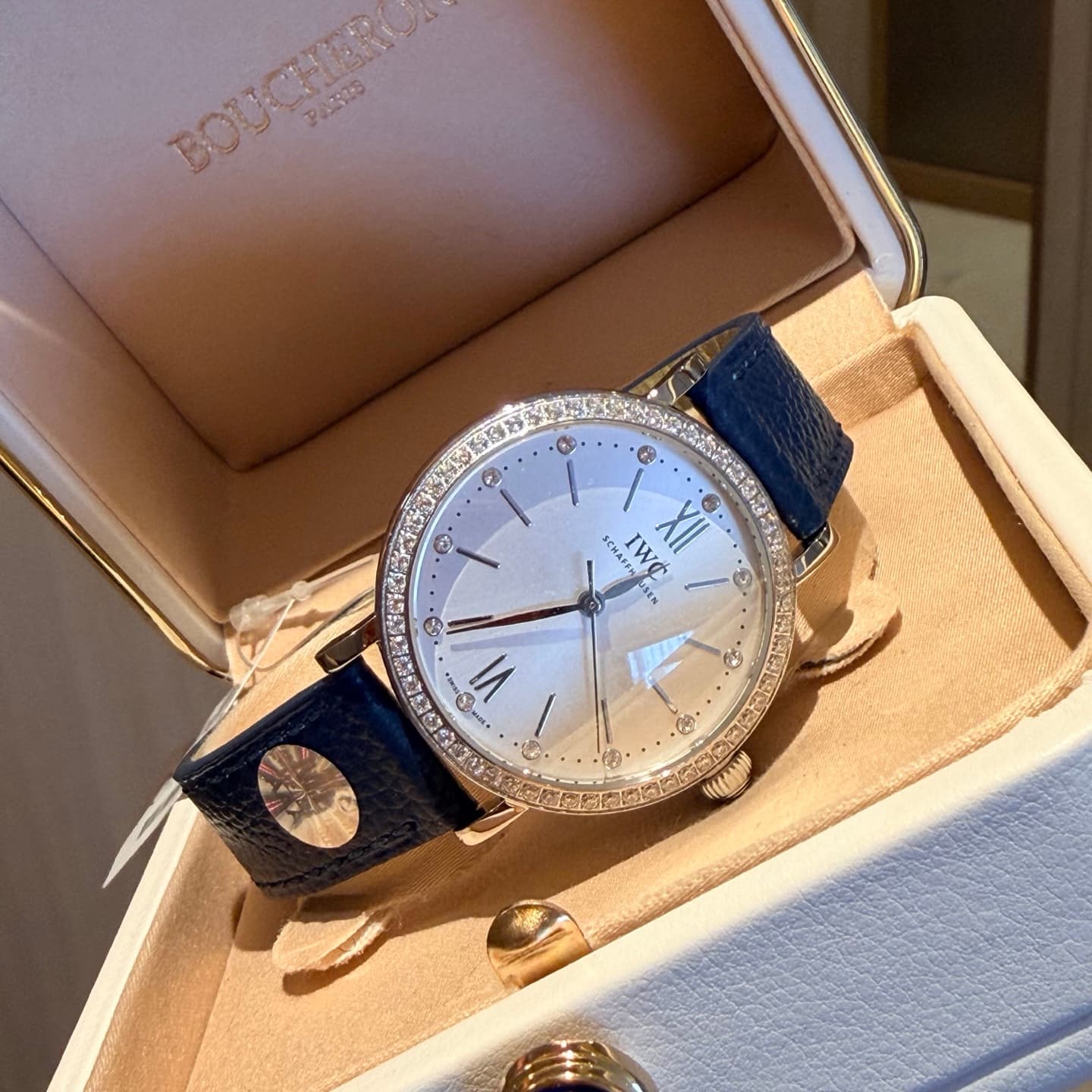 IWC White Watch