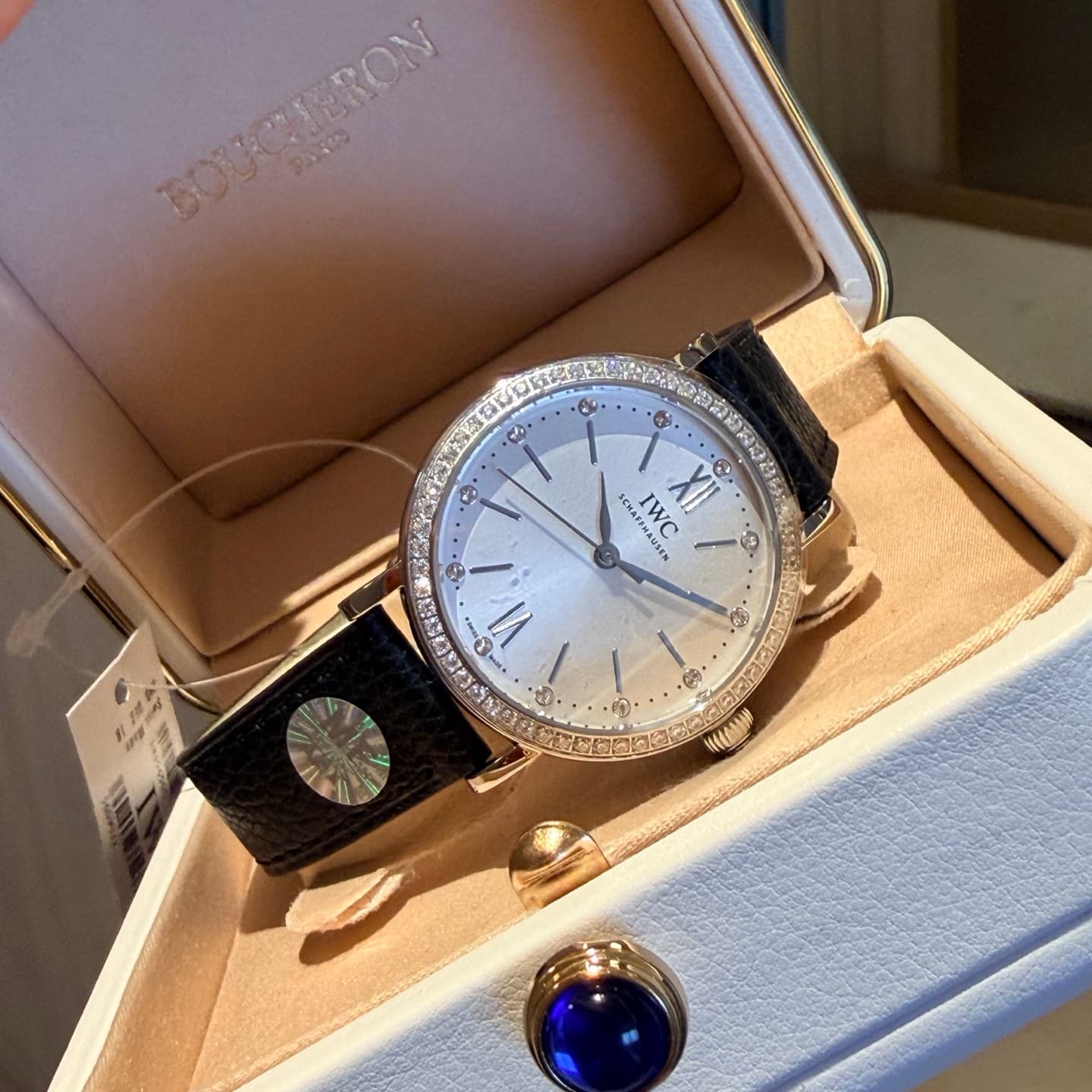 IWC White Watch