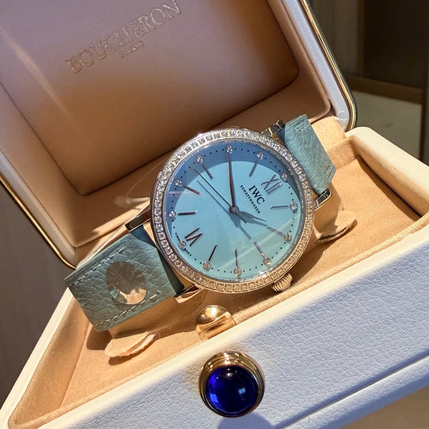 IWC White Watch