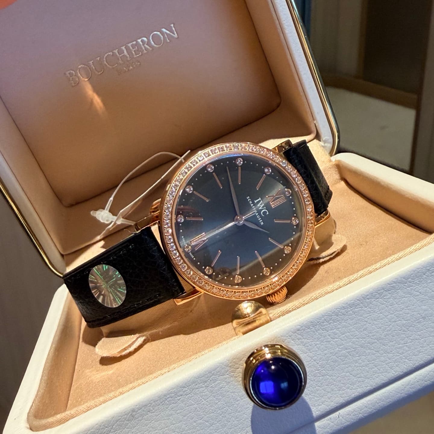 IWC White Watch