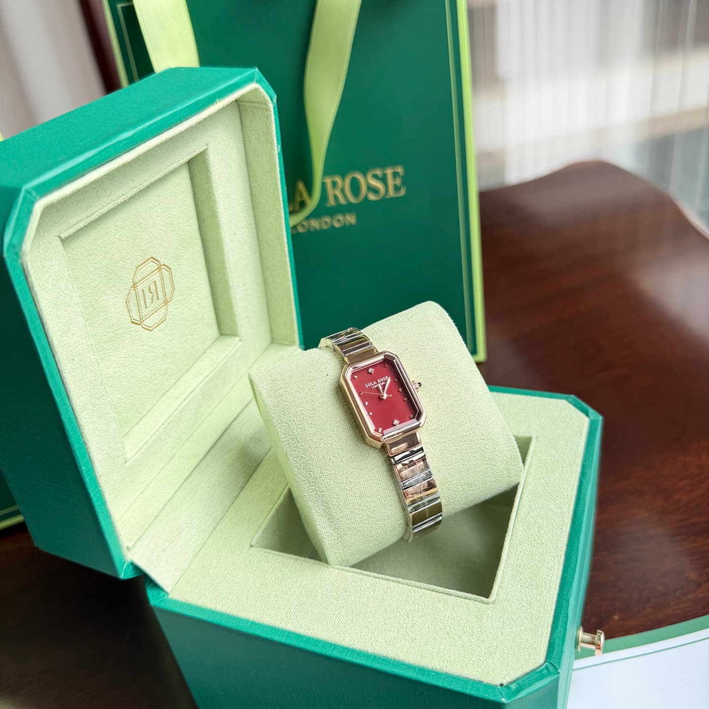 Luxury Watch White Bag LR4708