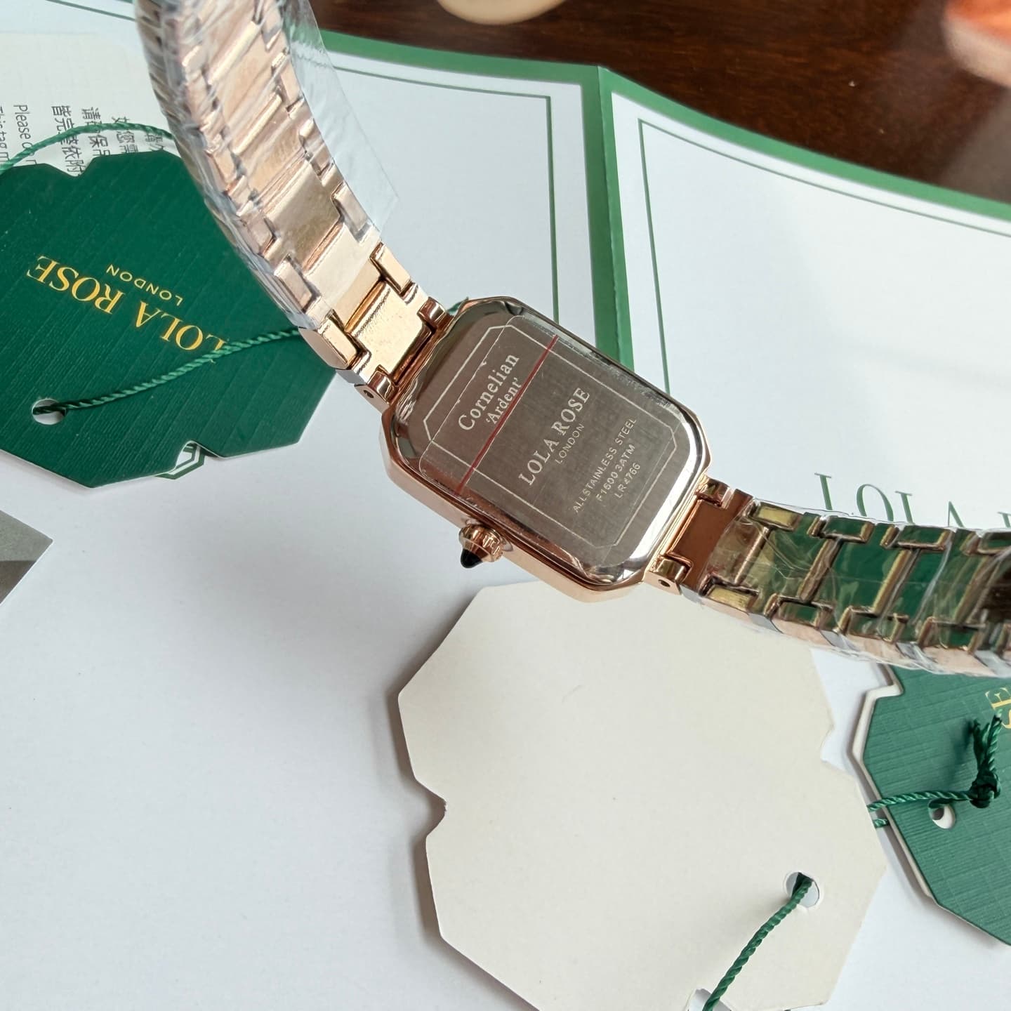 Luxury Watch White Bag LR4708
