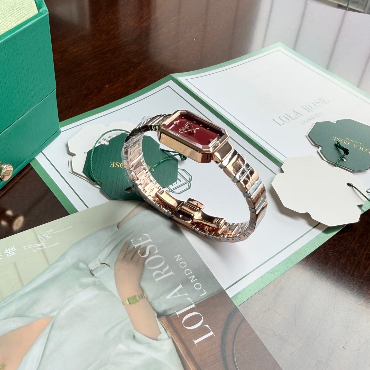 Luxury Watch White Bag LR4708