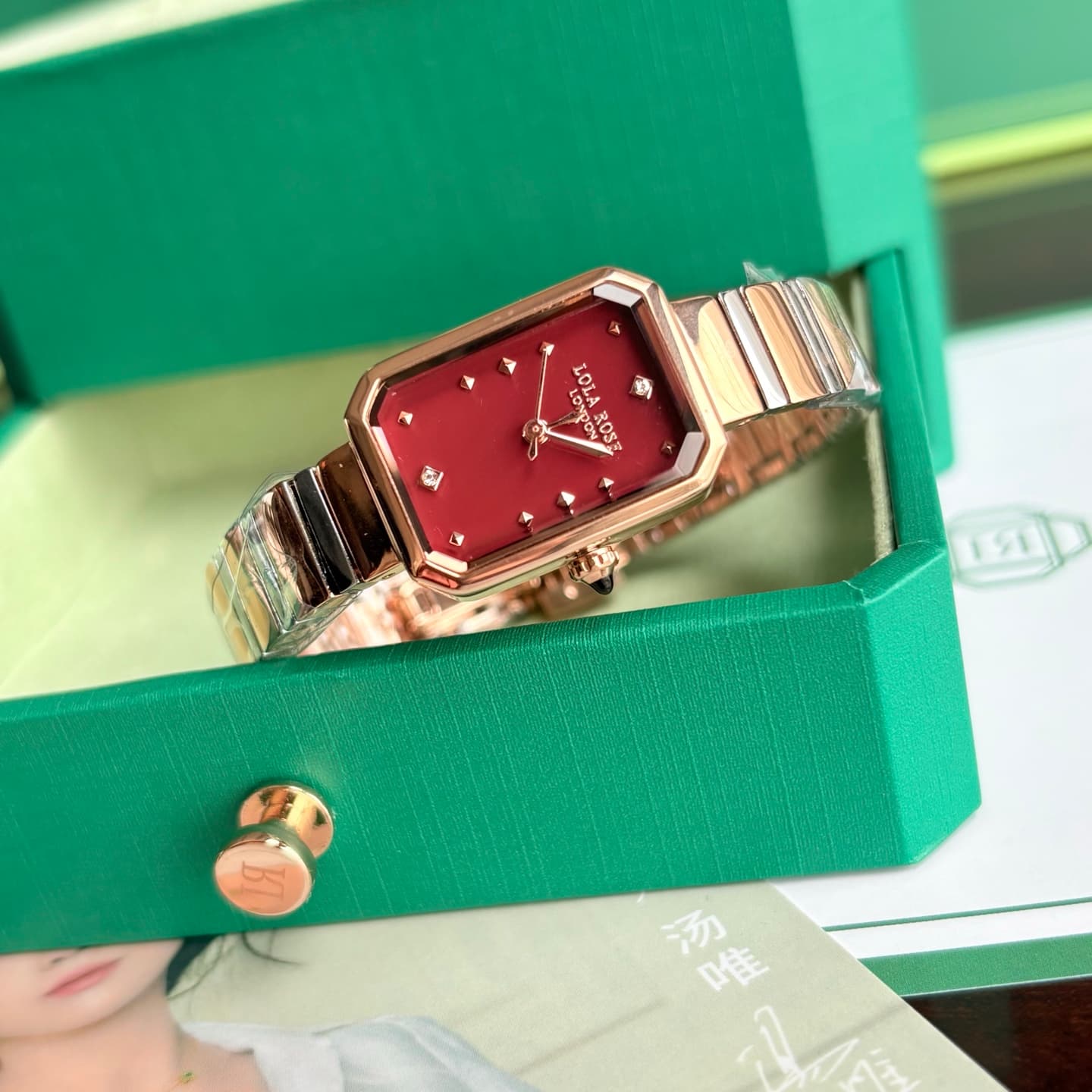 Luxury Watch White Bag LR4708