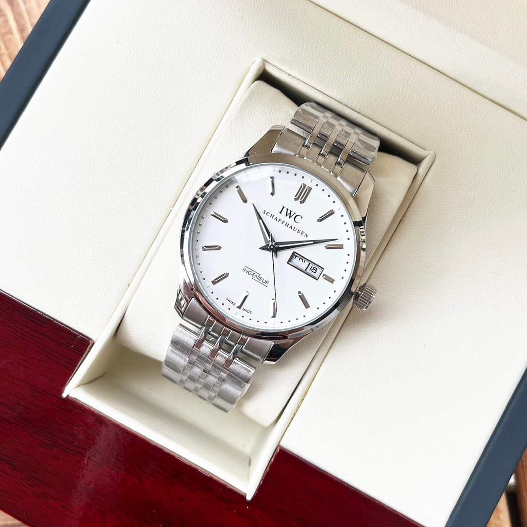 IWC White Watch