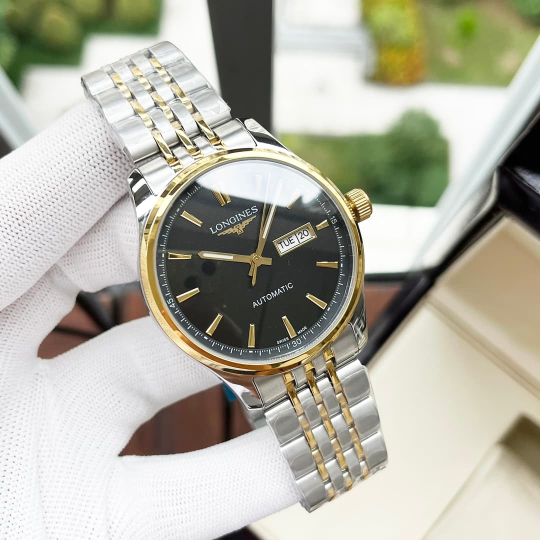 Longines White Watch