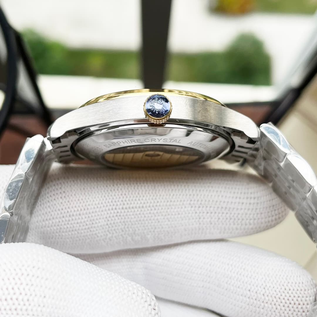 Longines White Watch