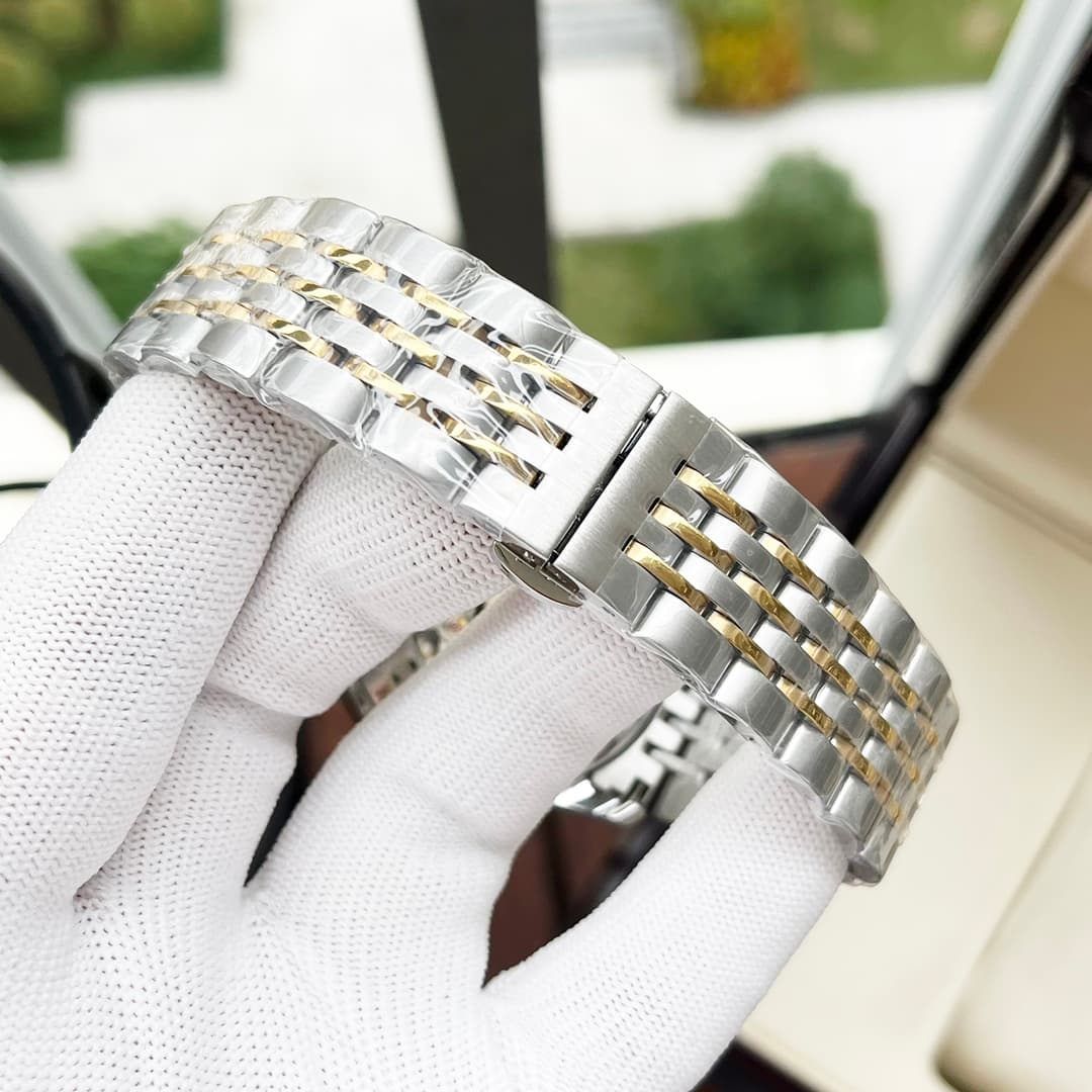 Longines White Watch