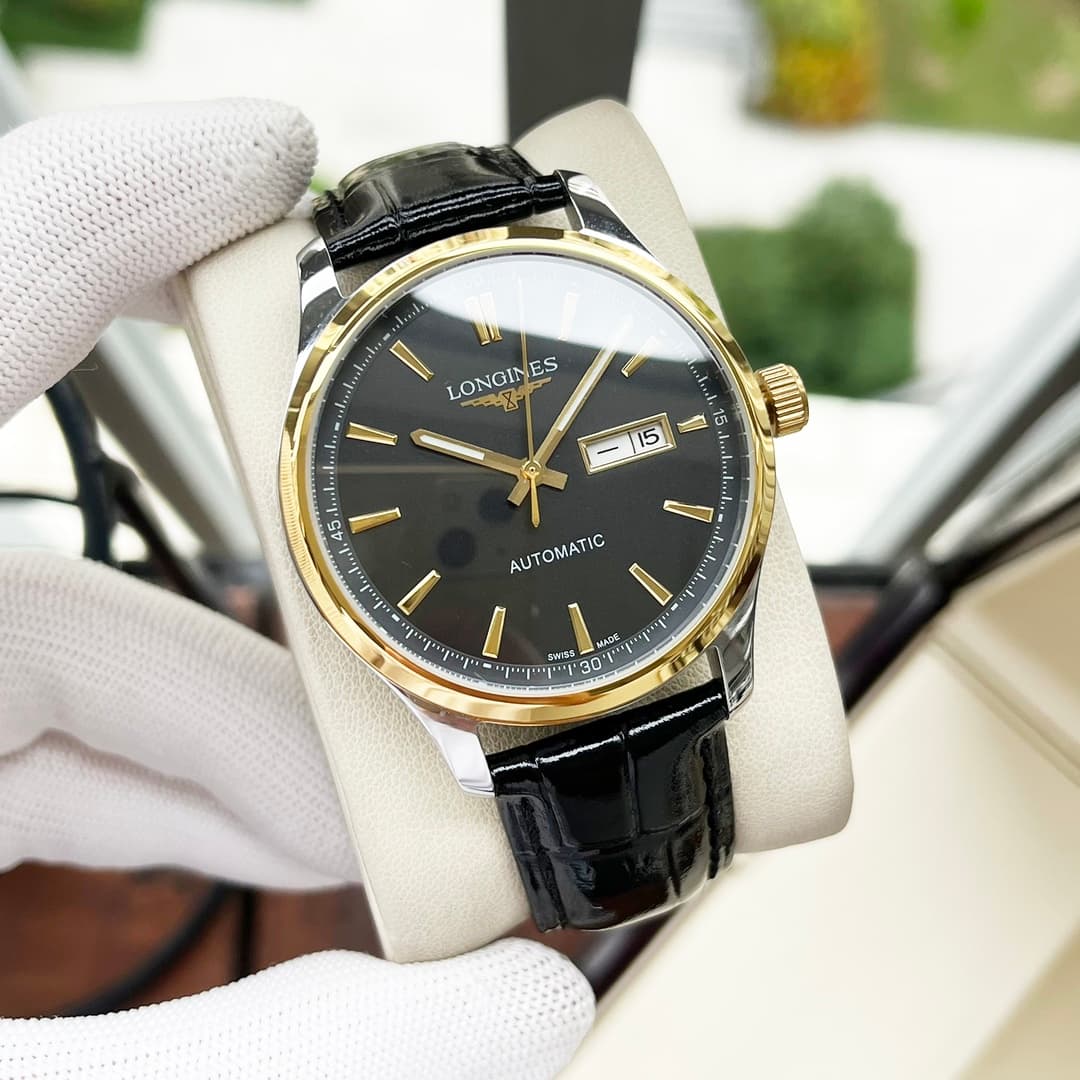 Longines White Watch