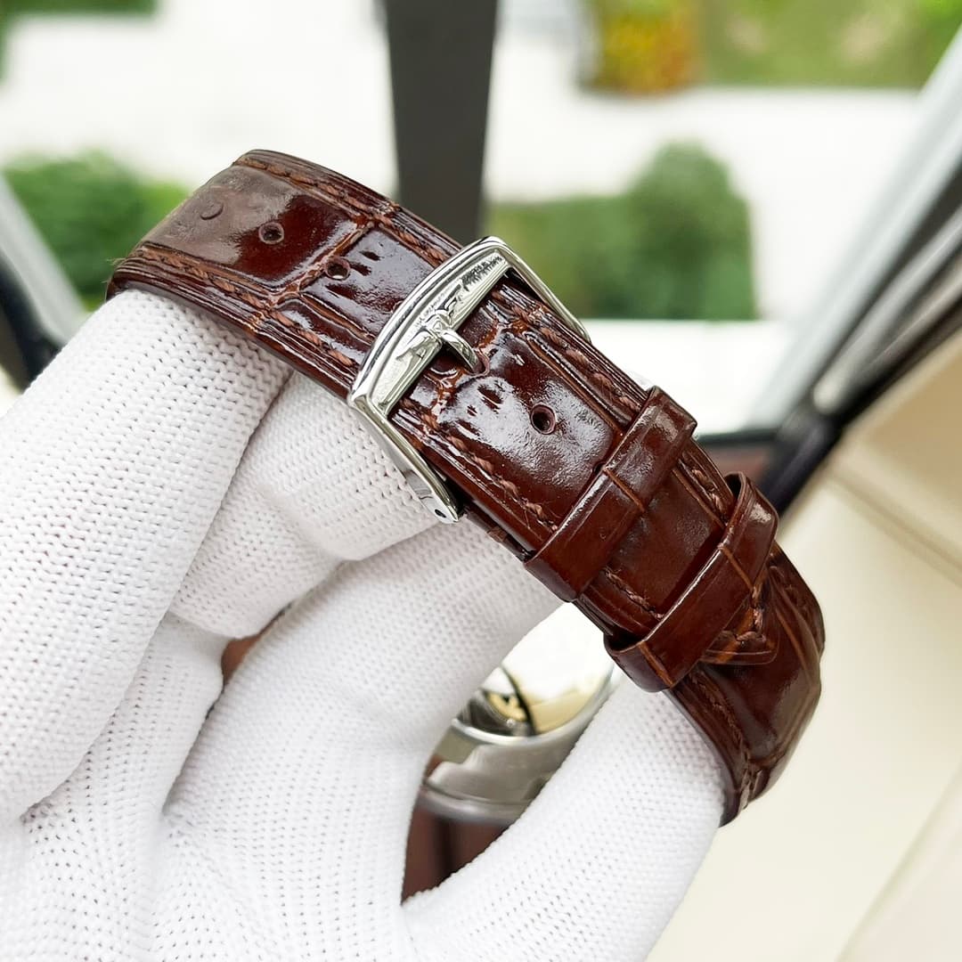 Longines White Watch