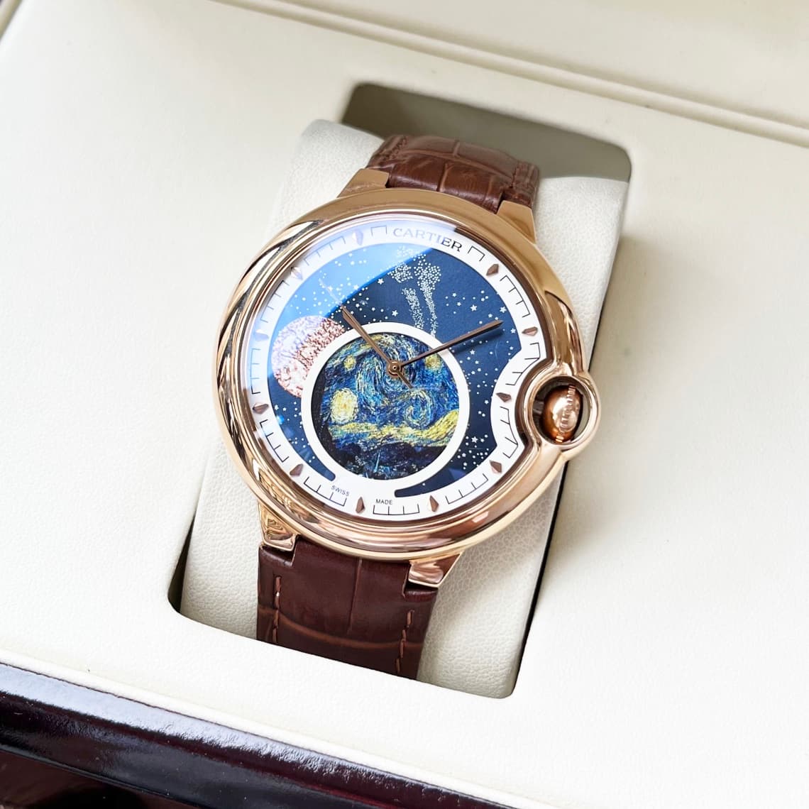 Cartier White Watch