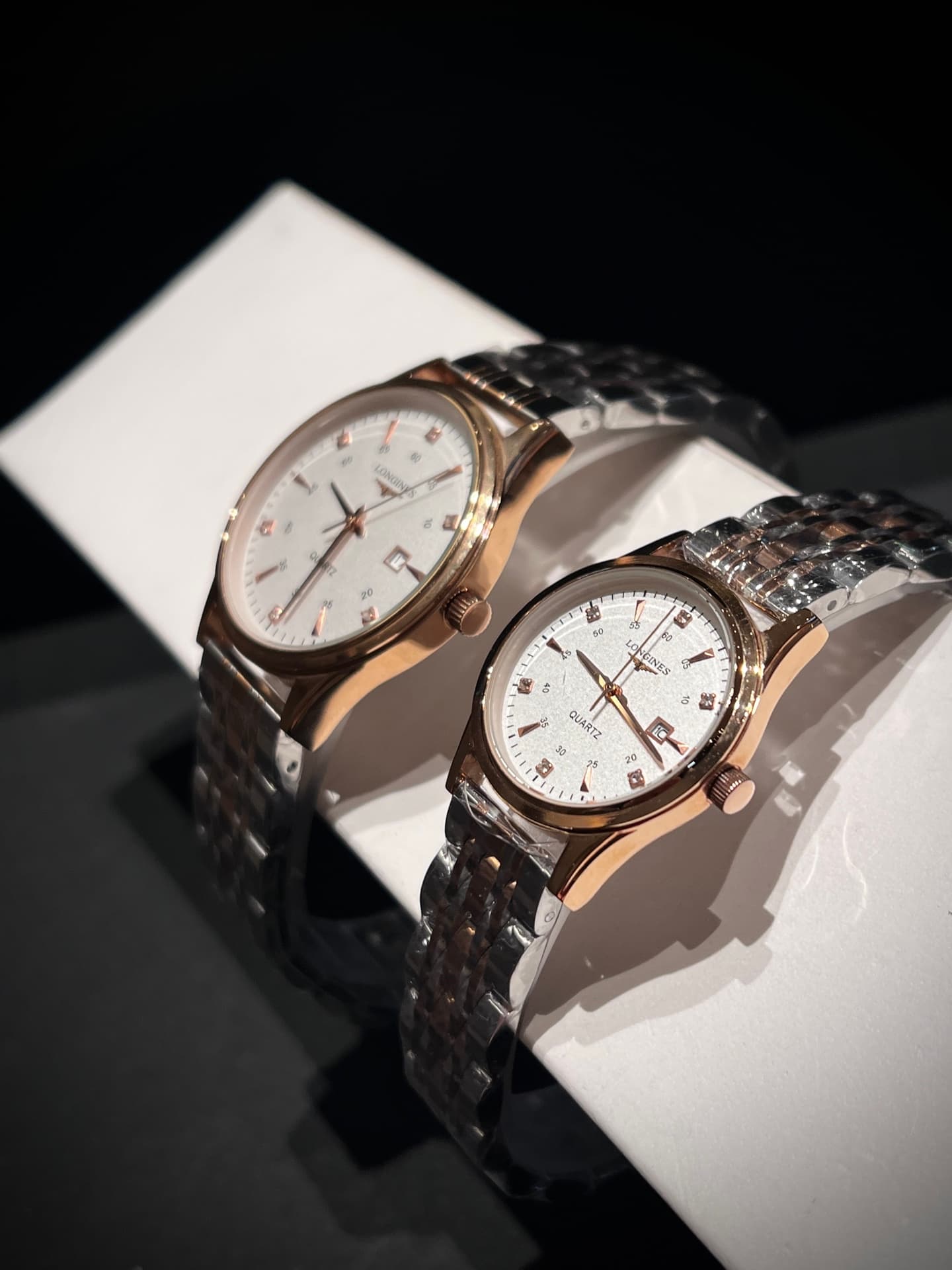 Longines White Watch