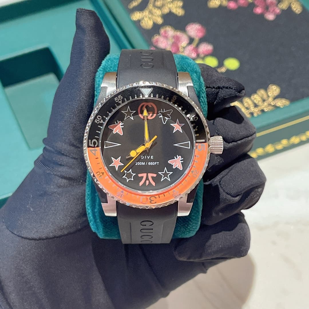 Gucci Blue Watch
