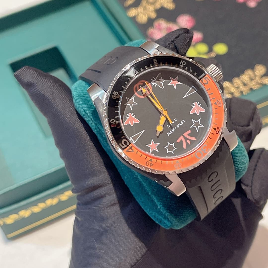 Gucci Blue Watch