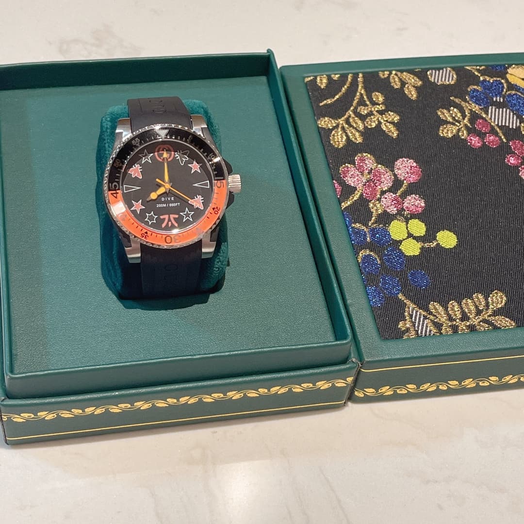 Gucci Blue Watch