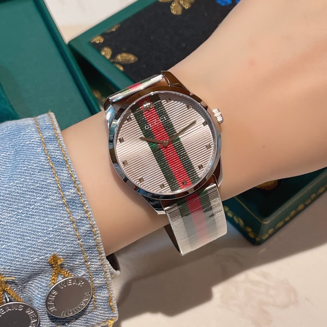 Gucci Green Watch YA126284